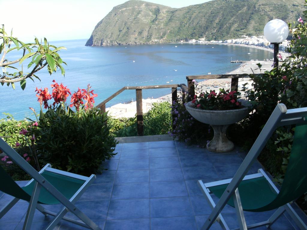 Villa Vista Mare Mela Lipari  Exterior foto