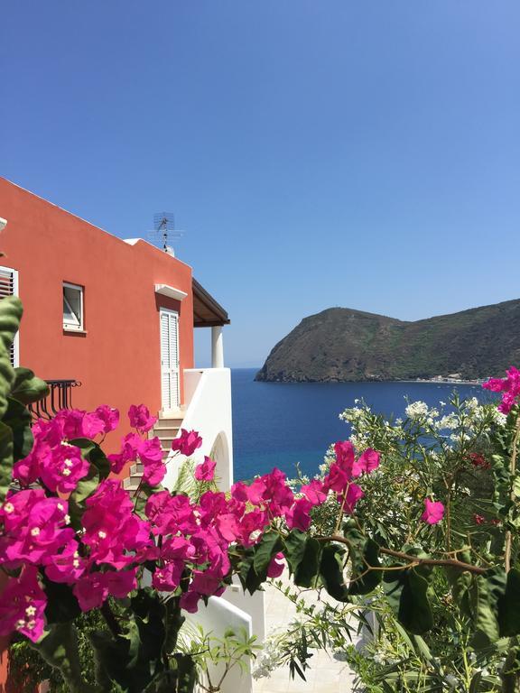Villa Vista Mare Mela Lipari  Exterior foto