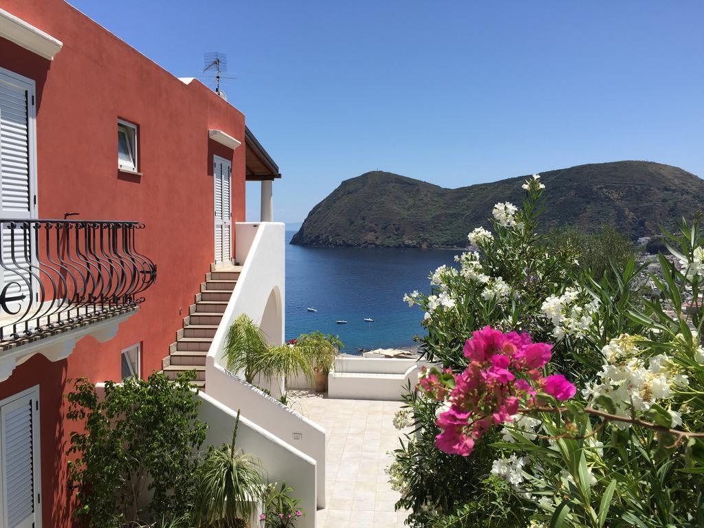 Villa Vista Mare Mela Lipari  Exterior foto