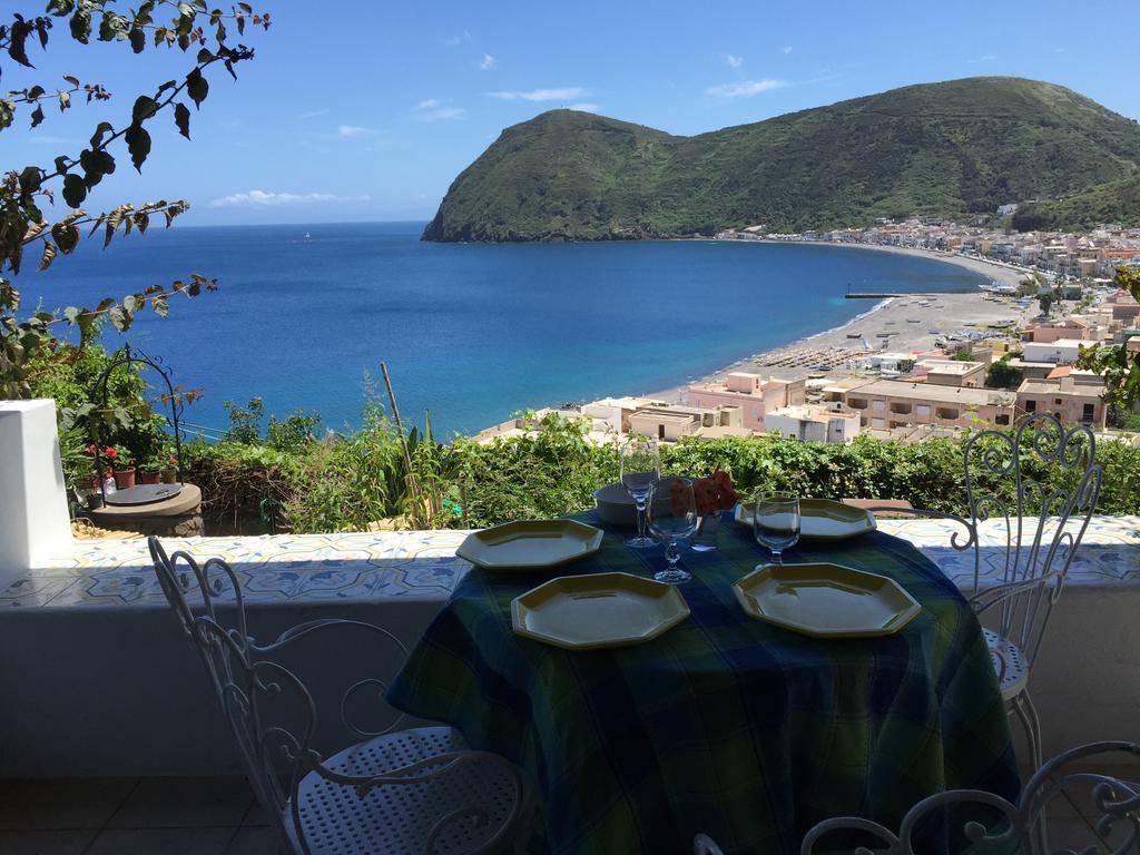 Villa Vista Mare Mela Lipari  Exterior foto