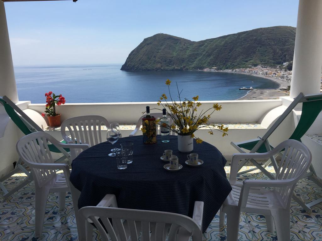 Villa Vista Mare Mela Lipari  Exterior foto