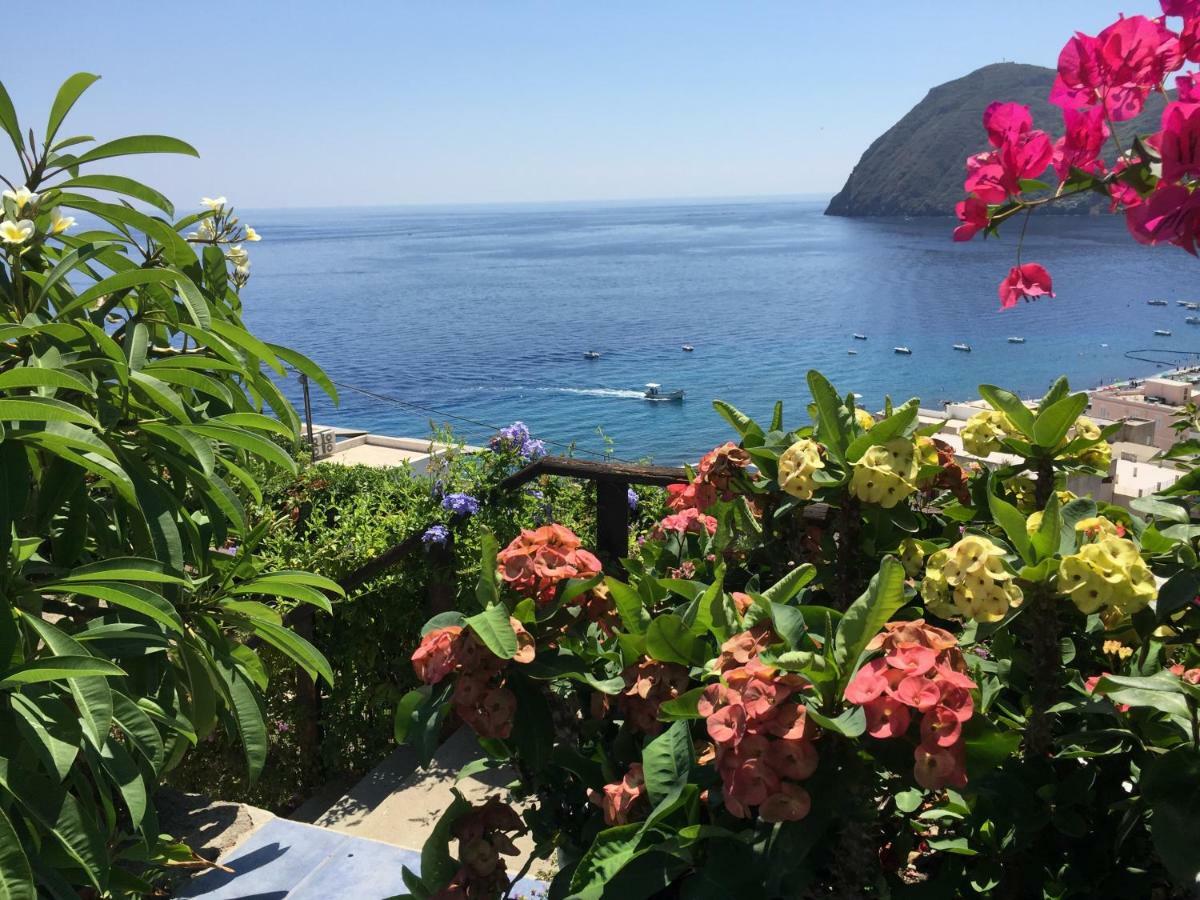 Villa Vista Mare Mela Lipari  Exterior foto