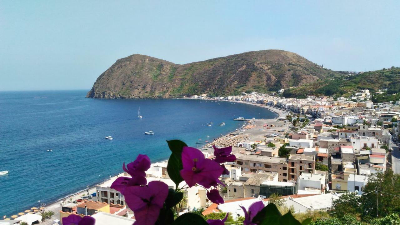 Villa Vista Mare Mela Lipari  Exterior foto